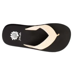 Women's Yellow Box Fina Flip-Flops
