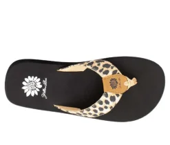 Women's Yellow Box Finwick Flip-Flops