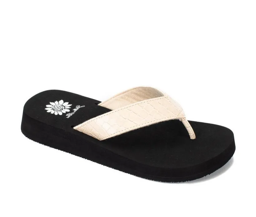 Women's Yellow Box Fiorela Flip-Flops