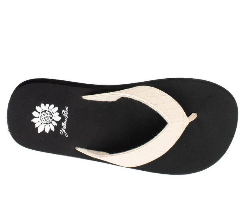 Women's Yellow Box Fiorela Flip-Flops