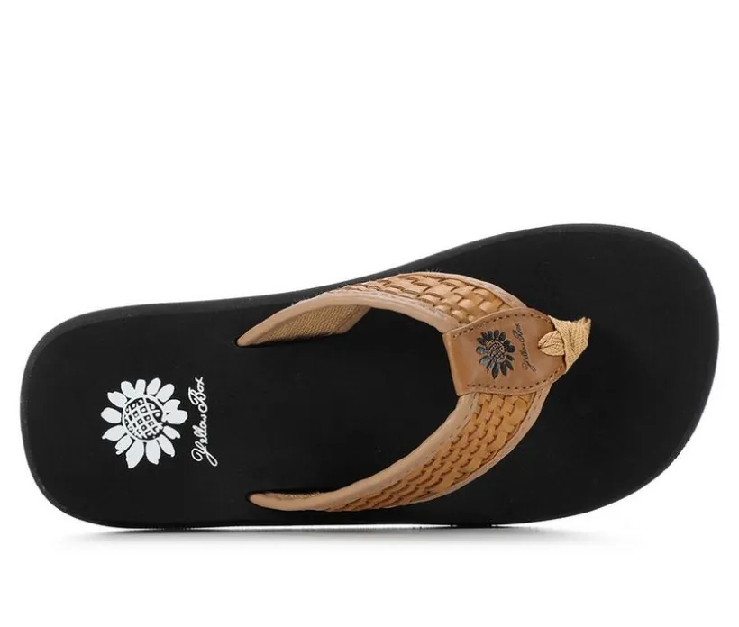 Women's Yellow Box Fiori Flip-Flops
