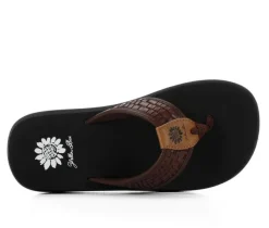 Women's Yellow Box Fiori Flip-Flops