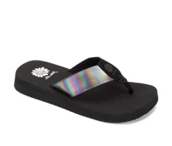 Women's Yellow Box Flamber Flip-Flops