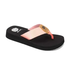Women's Yellow Box Flamber Flip-Flops