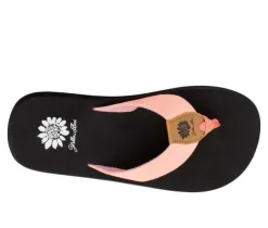 Women's Yellow Box Flamber Flip-Flops