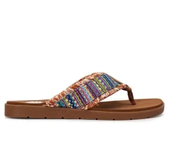 Women's Yellow Box Flappy Flip-Flops