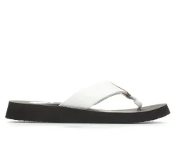 Women's Yellow Box Flax Flip-Flops