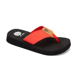 Women's Yellow Box Flinge Flip-Flops