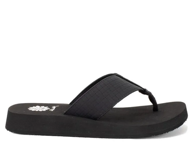 Women's Yellow Box Flinge Flip-Flops