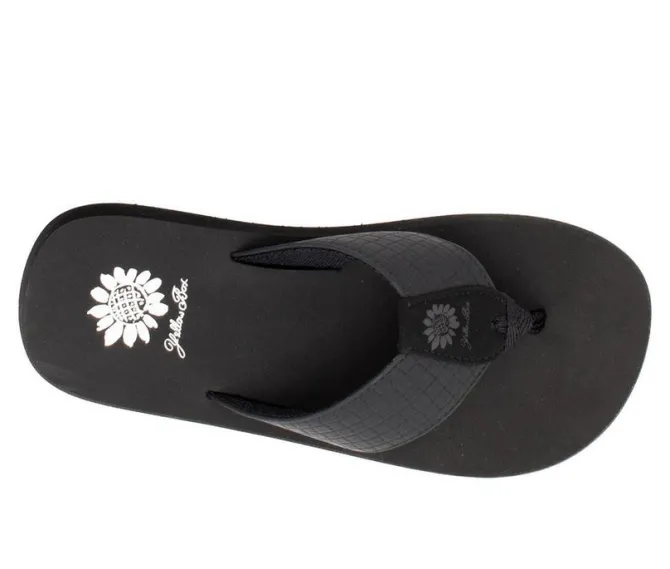 Women's Yellow Box Flinge Flip-Flops