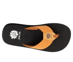 Women's Yellow Box Flinge Flip-Flops