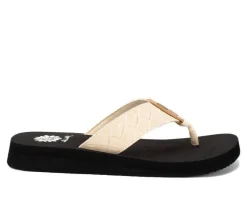 Women's Yellow Box Flop Hop Flip-Flops