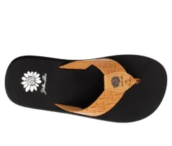 Women's Yellow Box Flop Hop Flip-Flops