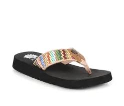 Women's Yellow Box Floppy Flip-Flops