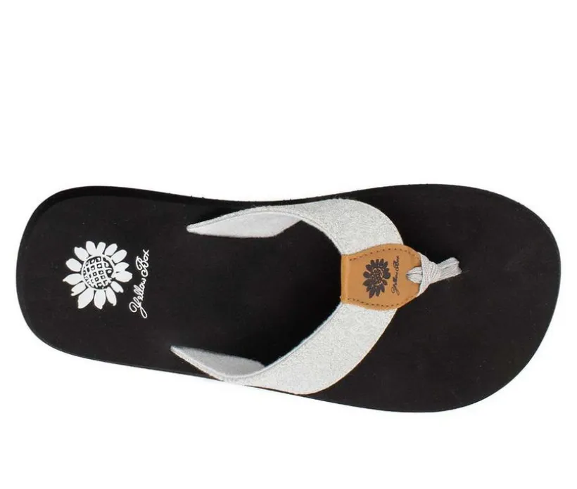 Women's Yellow Box Fonsie Flip-Flops