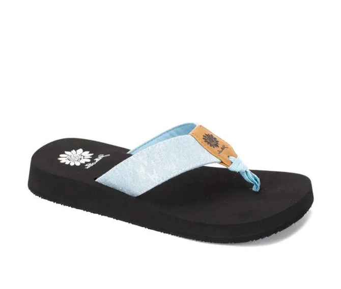 Women's Yellow Box Fonsie Flip-Flops