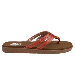 Women's Yellow Box Fralin Flip-Flops