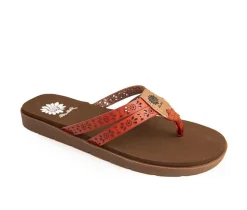 Women's Yellow Box Fralin Flip-Flops