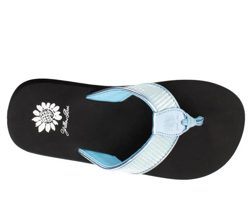 Women's Yellow Box Freehold Flip-Flops