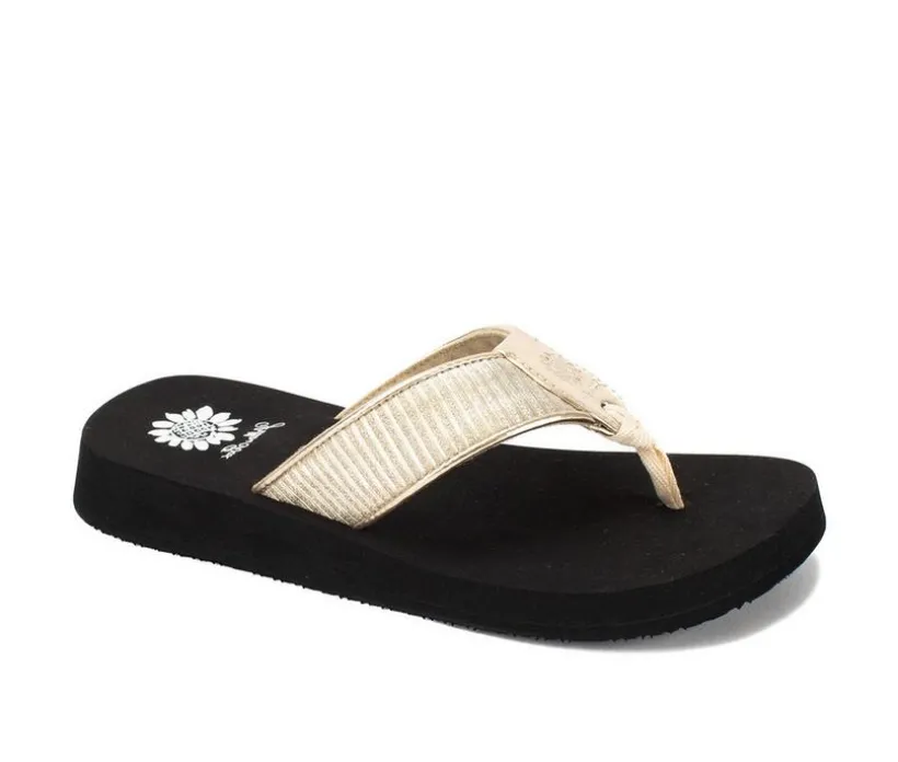 Women's Yellow Box Freehold Flip-Flops