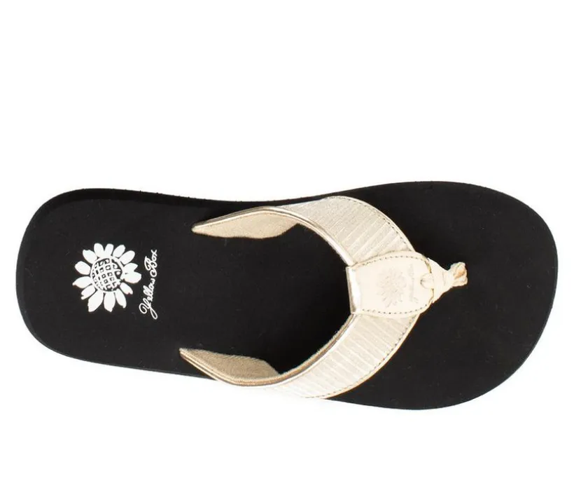 Women's Yellow Box Freehold Flip-Flops