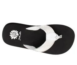 Women's Yellow Box Freehold Flip-Flops