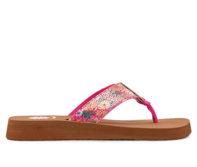 Women's Yellow Box Freo Flip-Flops