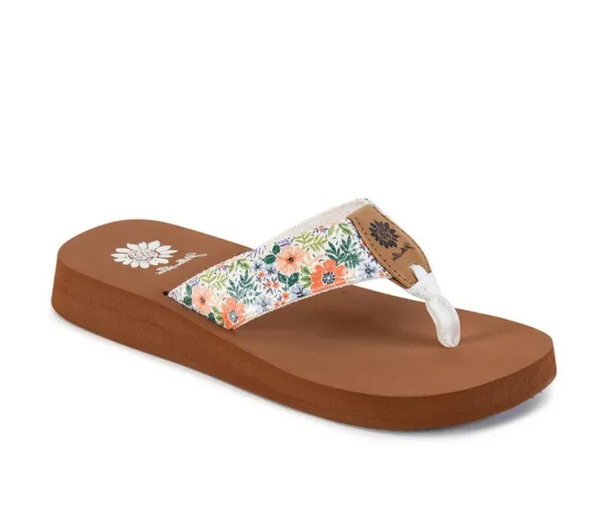 Women's Yellow Box Freo Flip-Flops