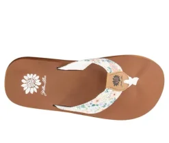 Women's Yellow Box Freo Flip-Flops