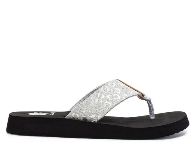 Women's Yellow Box Frez Flip-Flops