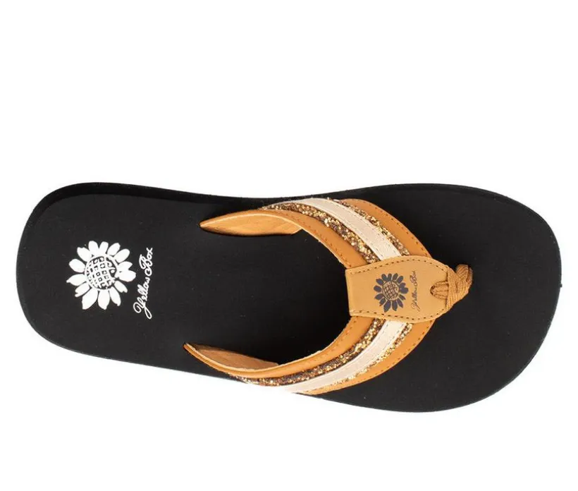 Women's Yellow Box Fullerton Flip-Flops