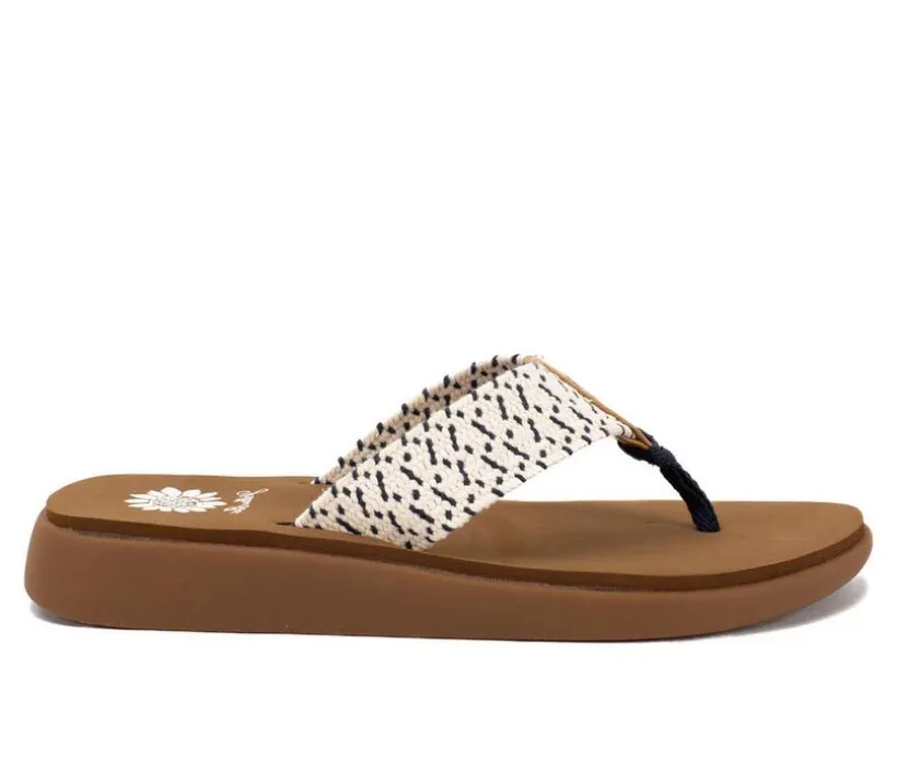 Women's Yellow Box Galia Flip-Flops