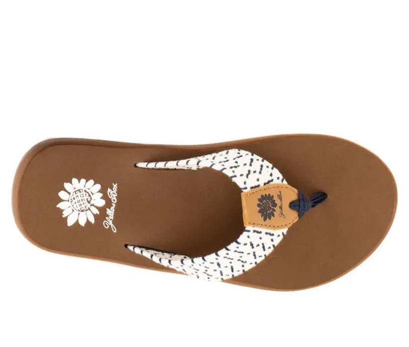 Women's Yellow Box Galia Flip-Flops