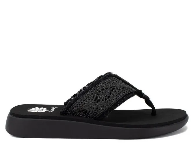 Women's Yellow Box Gisele Flip-Flops