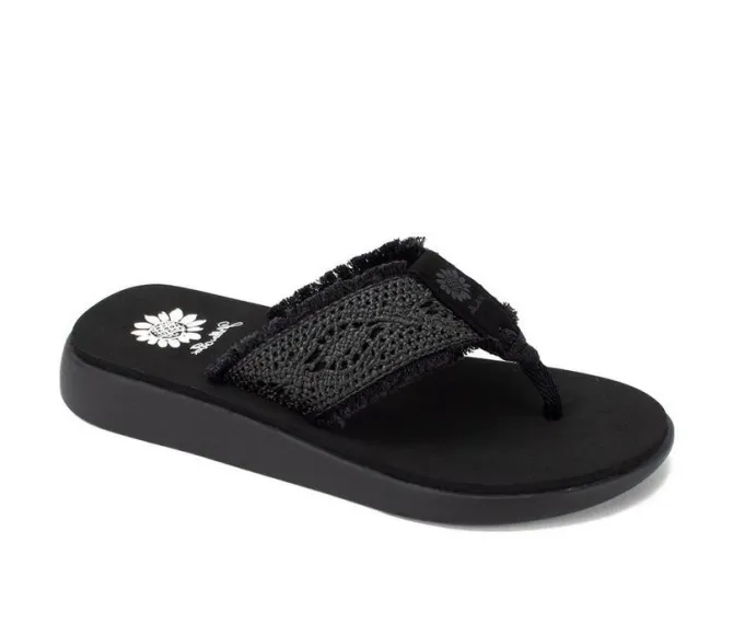 Women's Yellow Box Gisele Flip-Flops