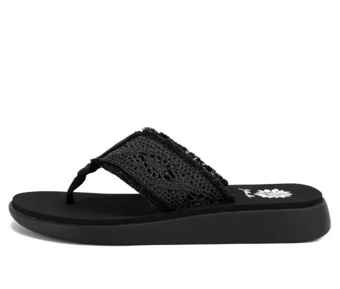 Women's Yellow Box Gisele Flip-Flops