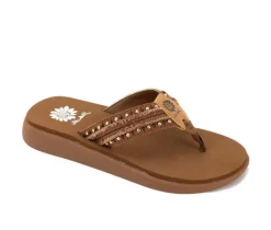 Women's Yellow Box Glendale Flip-Flops