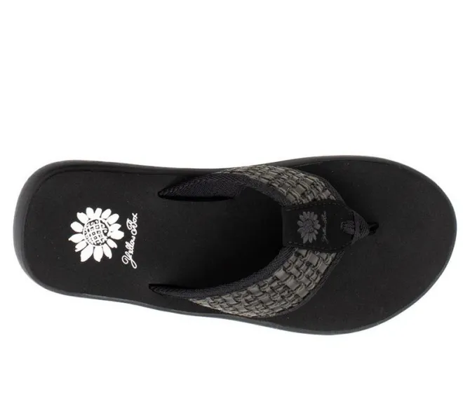 Women's Yellow Box Gracia Flip-Flops