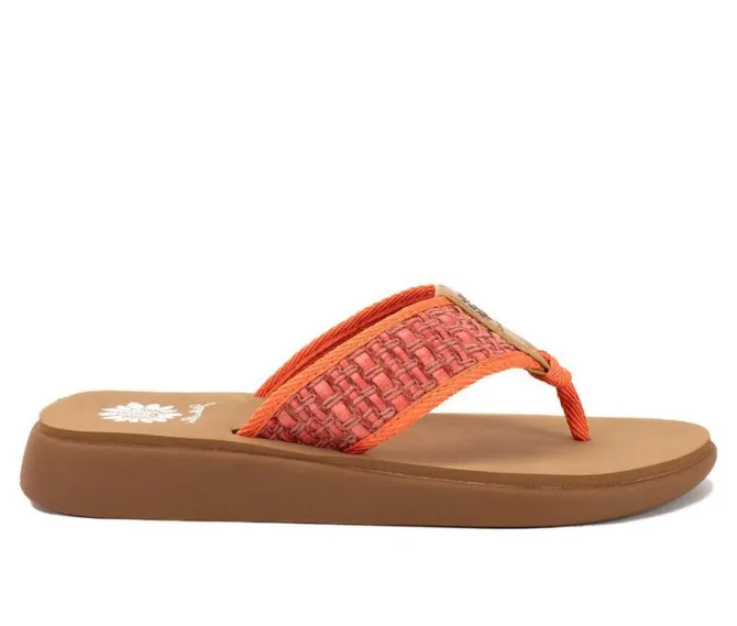 Women's Yellow Box Gracia Flip-Flops
