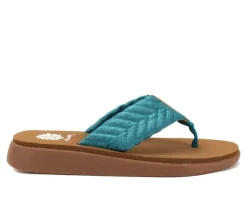Women's Yellow Box Grant Flip-Flops