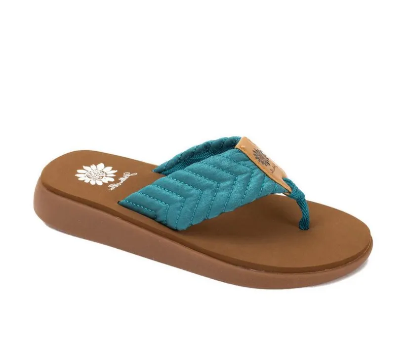 Women's Yellow Box Grant Flip-Flops