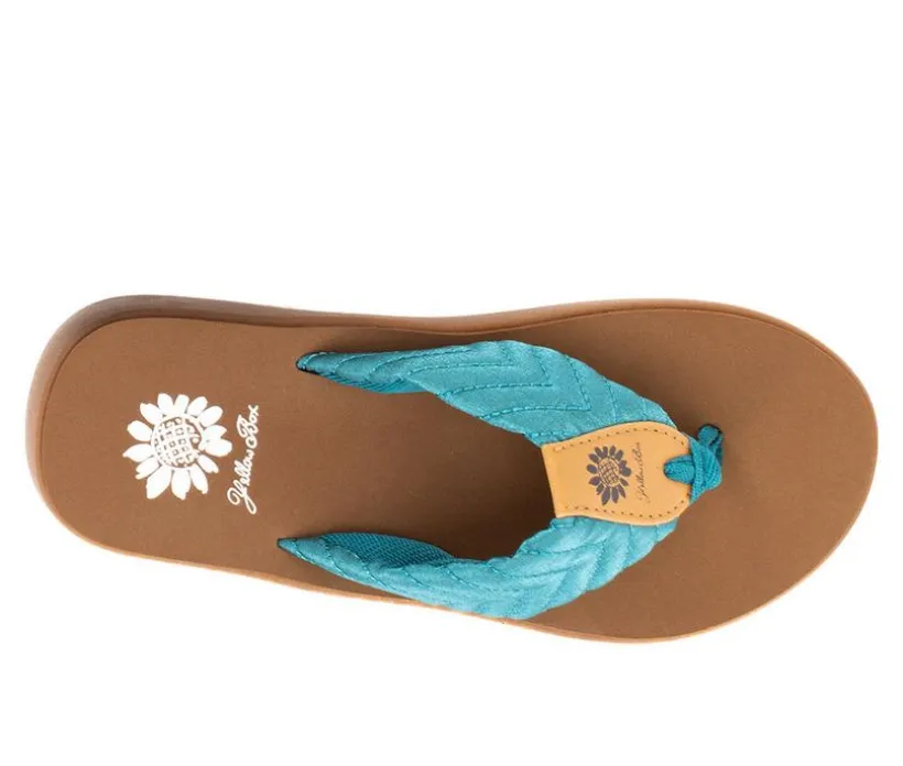 Women's Yellow Box Grant Flip-Flops