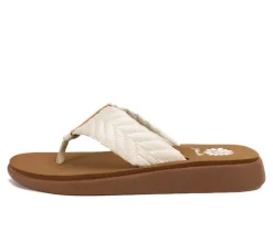 Women's Yellow Box Grant Flip-Flops
