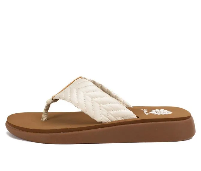 Women's Yellow Box Grant Flip-Flops