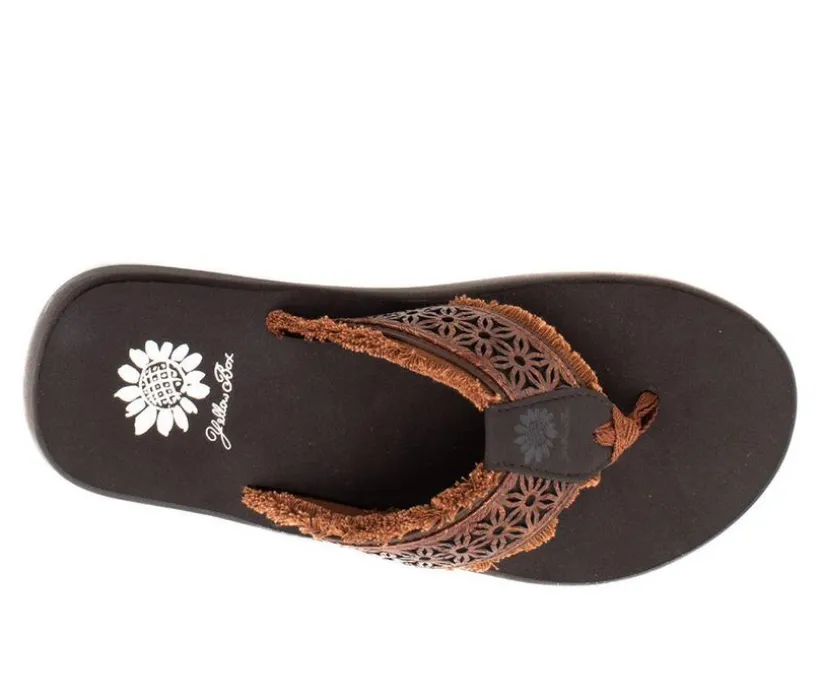 Women's Yellow Box Griffon Flip-Flops