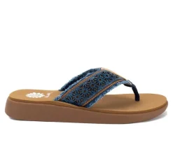 Women's Yellow Box Griffon Flip-Flops