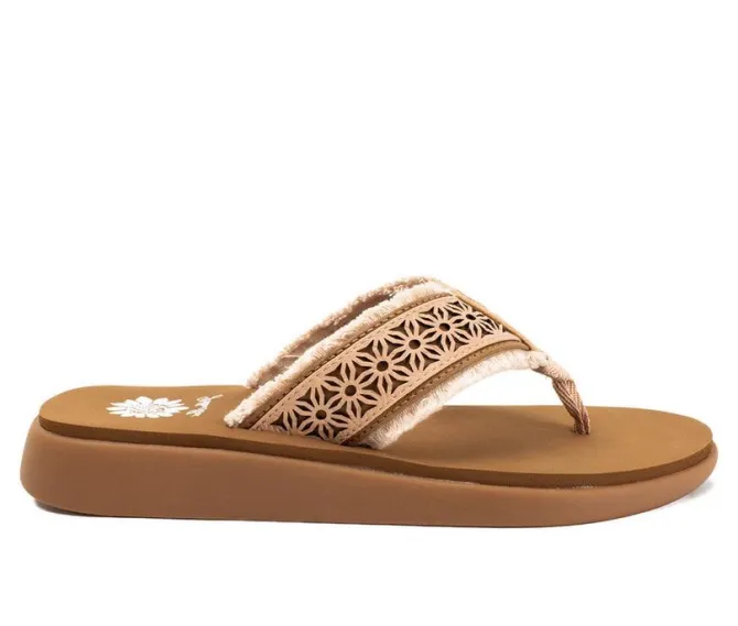 Women's Yellow Box Griffon Flip-Flops