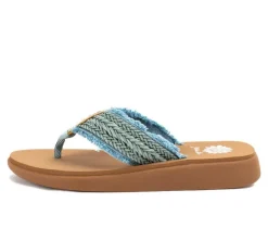 Women's Yellow Box Guppy Flip-Flops