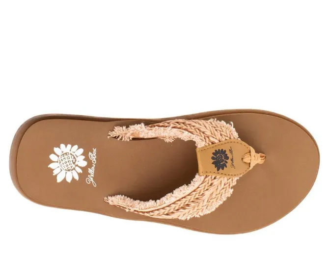Women's Yellow Box Guppy Flip-Flops