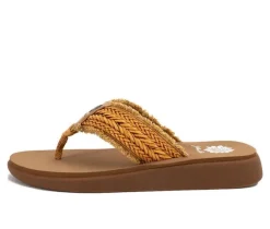 Women's Yellow Box Guppy Flip-Flops